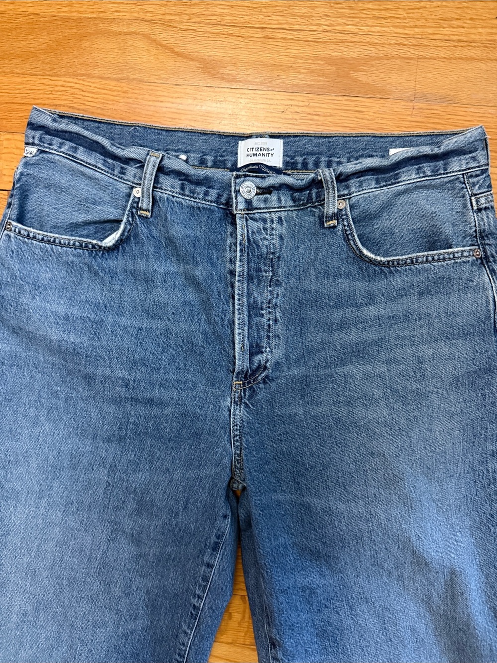 Citizens of Humanity Annina Trouser Jeans Pinnacle High Rise Wide Leg 31 - Picture 2 of 7